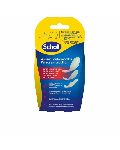 Scholl Apósitos para Ampollas - 5 Unidades - Protección y Alivio
