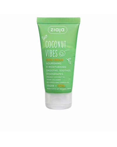 Ziaja Coconut & Orange Vibes Feuchtigkeitsspendende Tagescreme 50ml - Strahlende Haut
