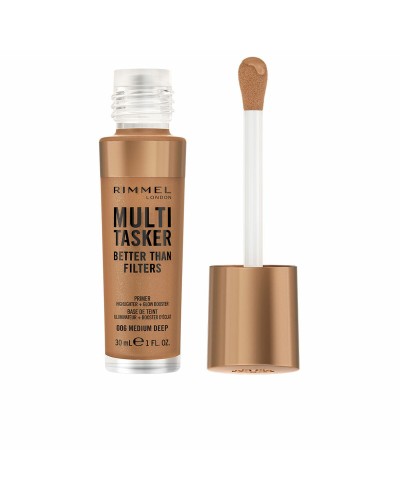 Rimmel London The Multi-Tasker Illuminating Primer - Deep 007 (30ml)

