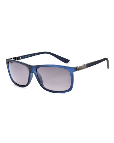 Guess GF0191 Occhiali da Sole Uomo, Montatura Nero/Grigio, Lenti 59mm
