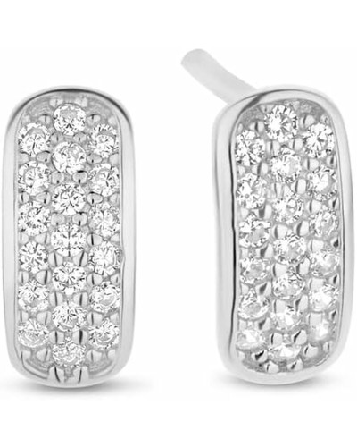 Ohrringe New Bling 9NB-0782: Hängende Strasssteine ​​Leuchtend - Geschenkidee
