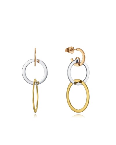 Viceroy Pendientes Plata 925 Mujer - Colgantes Luminosos Elegantes 75313E01019
