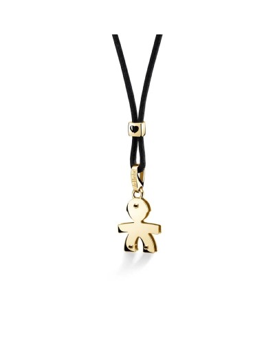 leBebé Collana Donna LBB005-N Oro Rosa con Ciondolo, Idea Regalo
