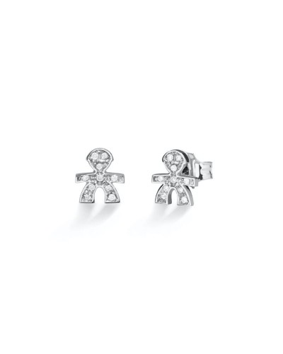 Le Bebé Boucles d'oreilles LBB311 Or 9K - Garçon/Fille Pendants - Idée Cadeau

