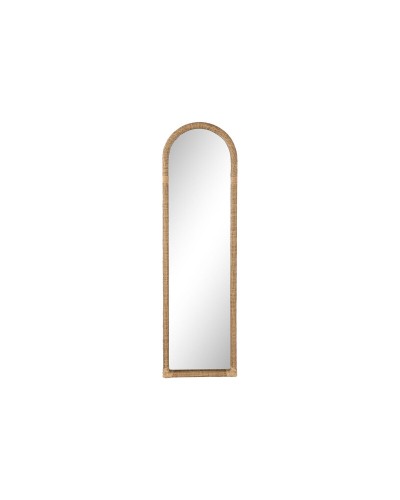 Espejo de pared Home ESPRIT Natural Scandi 48,5 x 4,5 x 170 cm