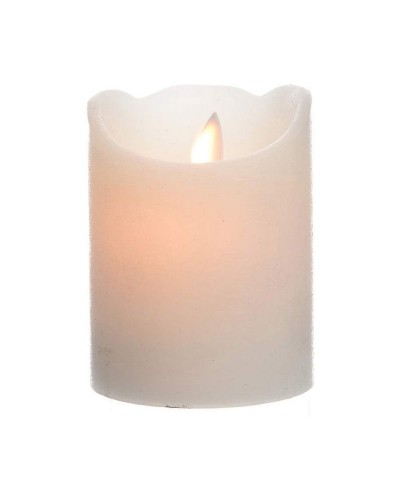 LED Candle Lumineo White Ø 7,5 x 10 cm (AA)