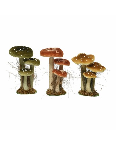 Statua Decorativa Funghi 14 x 18 x 26 cm