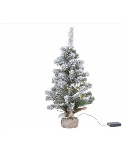 Kerstboom Lumineo Imperial Besneeuwd Ø 36 x 60 cm Mini MicroLED