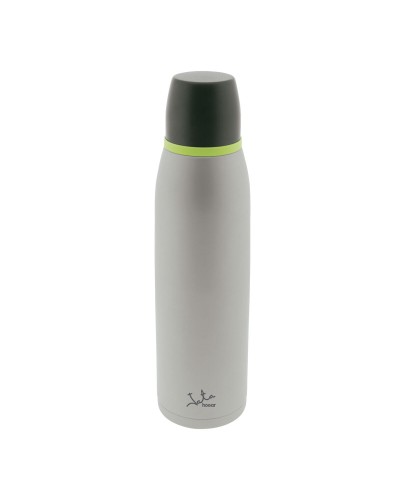 Thermos da Viaggio JATA 920 1 L Grigio Metallo Acciaio inossidabile Plastica