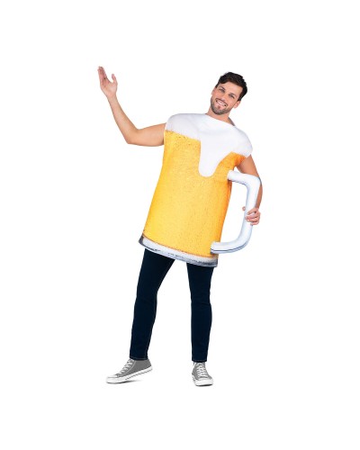 My Other Me Bierkrug Kostüm für Erwachsene - Einheitsgröße - Lustig
