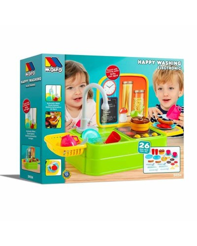 Moltó Children's Toy Kitchen - Sounds, Lights, Accessories Included
