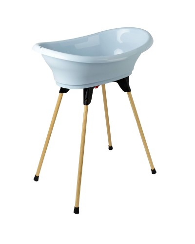 ThermoBaby Baby Bathtub, Ergonomic, Blue, Safe & Comfortable
