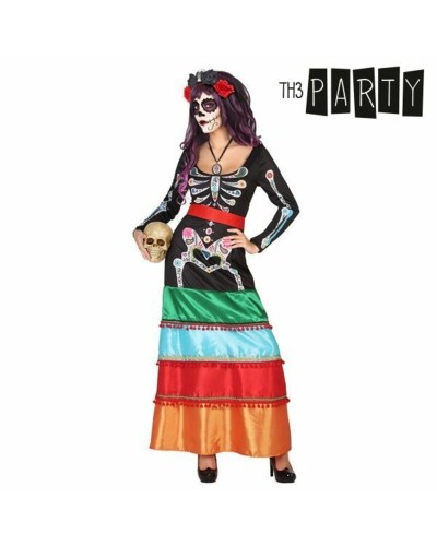 Th3 Party Costume Squelette Adulte Multicolore - 2 Pièces - Halloween & Fêtes
