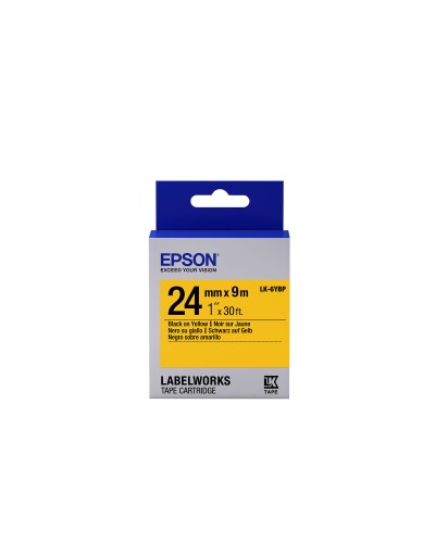 Etiquettes pour Imprimante Epson C53S656005 Noir Noir/Jaune