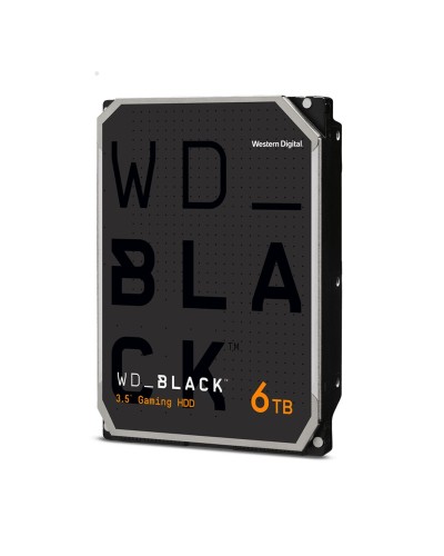 WD Black Disco Duro 6TB - HDD Rendimiento para Gaming Optimizado
