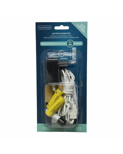 Lumineo Eliminatore Batterie AA - Interno - Trasformatore per Luci LED
