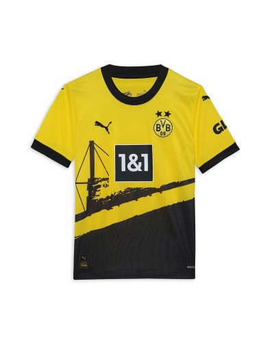 Kortärmad fotbollströja, Barn Puma BVB Home Jersey Replica Jr (116 cm)