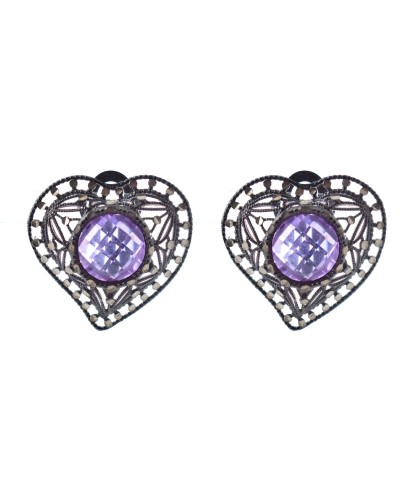 Lotus Boucles d'Oreilles Argent 925 Femme LP-1044-4-2 - Pendantes 3cm
