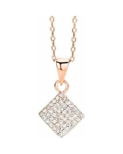 Collana Donna New Bling Argento, Cristalli - Elegante Idea Regalo
