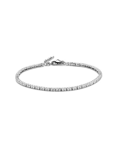Bracelet Femme New Bling 9NB-0619 Argent Cristaux Élégant
