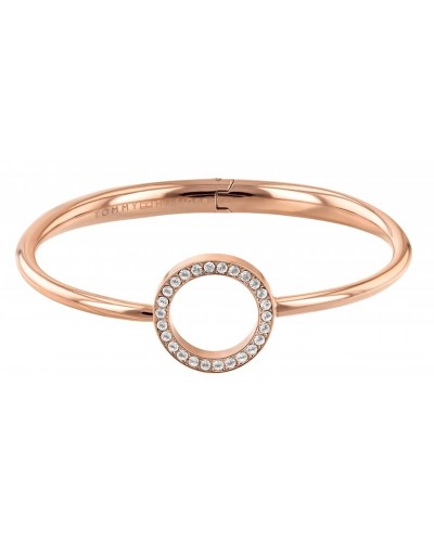 Tommy Hilfiger Bracelet Femme Acier Inoxydable Argent - Élégant et Tendance
