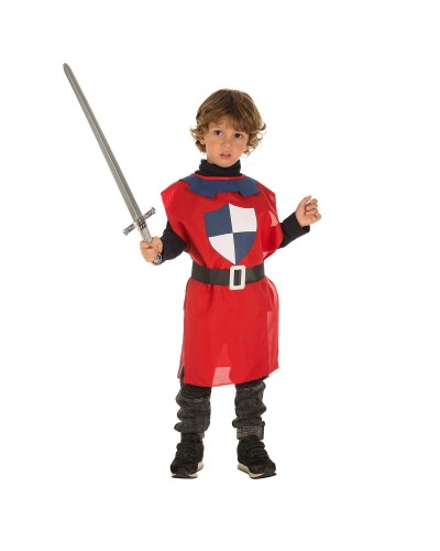 My Other Me Medieval Warrior Costume Red 3-6 years - Child
