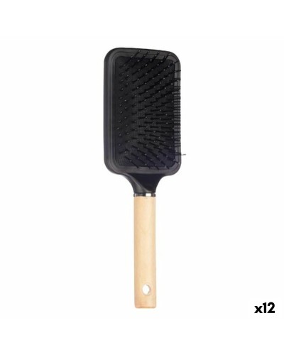 Bürste Braun Schwarz Holz Silikon Kunststoff (12 Stück)