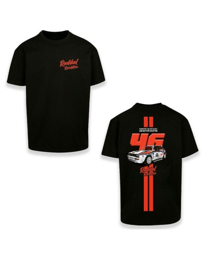 T-shirt à manches courtes homme RADIKAL WINNERS NEVER QUIT Noir M