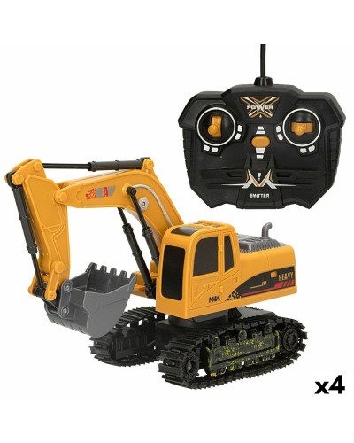 Excavadora Radio Control Speed & Go 1:24 4 Unidades