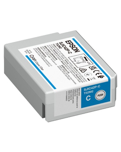 Original Ink Cartridge Epson SJIC42P-C Cyan