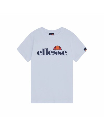 Ellesse Albany : T-shirt Homme Manches Courtes Blanche - Coton Sport
