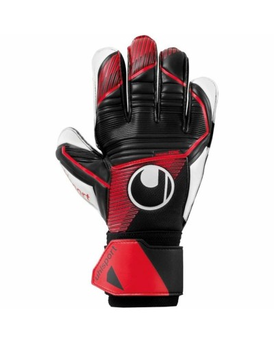 Uhlsport Powerline Soft Pro : Gants de Gardien Noir Adulte - Excellente Adhérence
