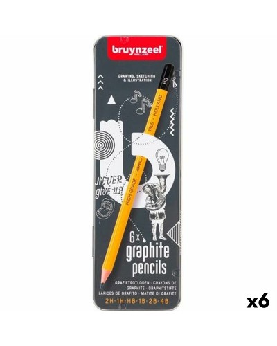 Potlood Set Talens Bruynzeel Burotek 6 Onderdelen (6 Stuks)