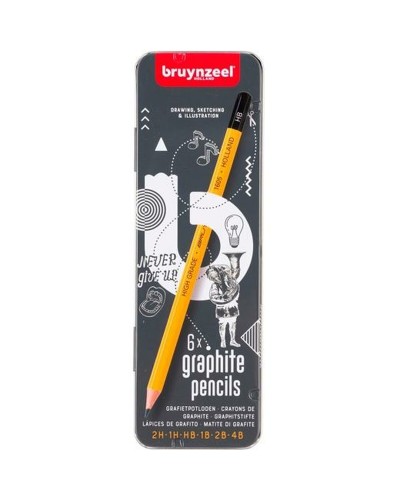 Pencil Set Talens Bruynzeel Burotek 6 Pieces (6 Units)