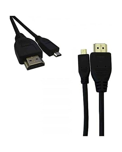 Cable HDMI a Micro HDMI 1m Negro - Alta Definición EDM
