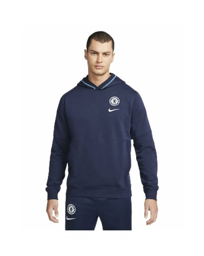 Nike Men's Dri-FIT Training Sweatshirt Blue - Size S - Sports Performance
