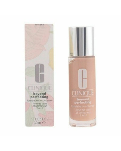 Nestemäinen meikin pohjustusaine Clinique Beyond Perfecting Kasvojen korjaaja Nº 21 Cream caramel 30 ml