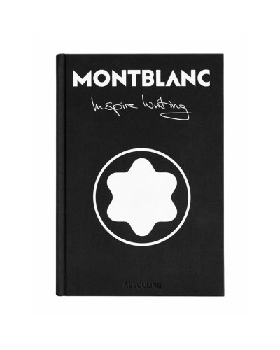 Montblanc Icon Book: Taccuino Elegante a Righe, Copertina Rigida Nera
