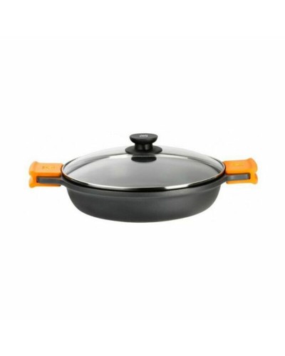 Casserole BRA EFFICIENT 0,8 L en aluminium noir fondu (Ø 16 cm) pour cuisson à induction
