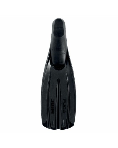 Seac Fuga: Snorkeling Fins Black, Lightweight and Adjustable
