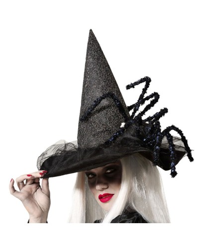 Chapeau Araignée 66970 Multicolore - Visière Coton Brodé Unisexe
