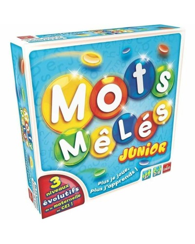 Goliath Mots Mêlés Junior : Jeu de Société Mots Mêlés FR - Rouge
