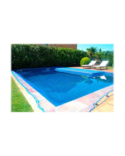 Cubierta Piscina Fun&Go Leaf Pool Azul 6x6m - Lona Protección Hojas & Suciedad
