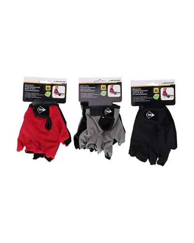 Dunlop Gants de Cyclisme M - Rembourrés, Respirants - Idéaux pour Vélo
