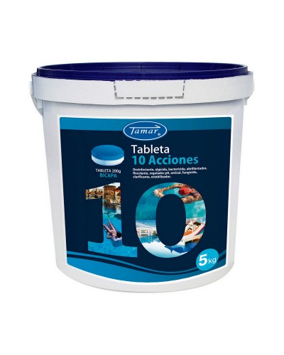 Chlore Tamar Fusion Piscine Multifonction : Chlore Choc, Anti-algues, Floculant
