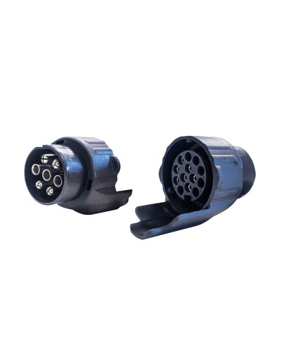 Goodyear Adaptador 7/13 Pines para Remolque - Conector Coche Caravana
