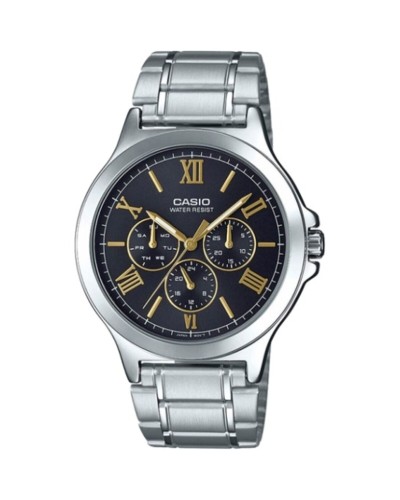 Orologio Uomo Casio COLLECTION Nero Argentato (Ø 41,5 mm)