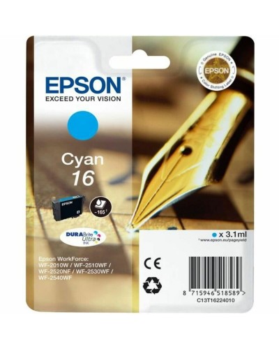 Original Ink Cartridge Epson 16 Cyan