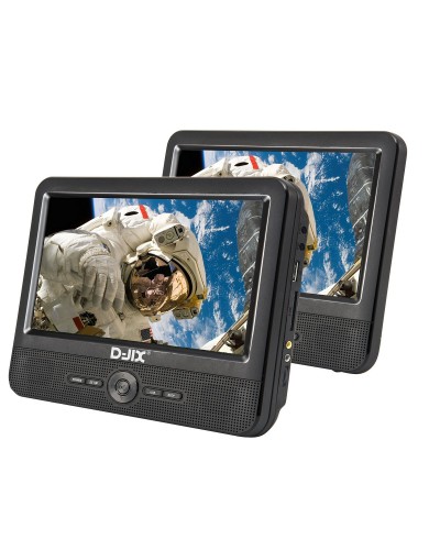 Riproduttore DVD D-JIX PVS 906-50SM 9" 800 x 480 px