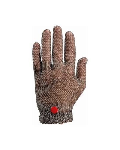 JUBA Gant de Boucher Acier Inoxydable Maille Métallique Taille M Protection Anti-Coupure
